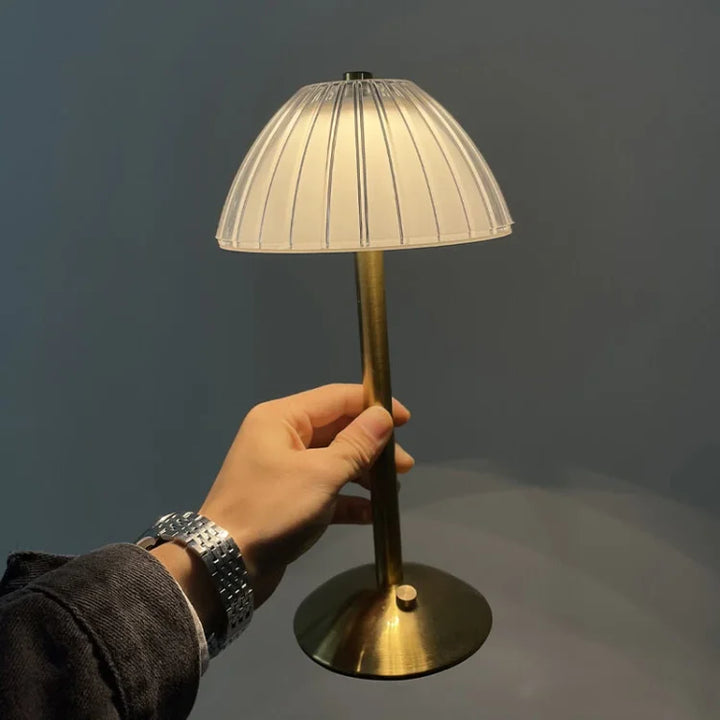 Bordlampe LED Trådløs Modern Krystall Lys Luvikno
