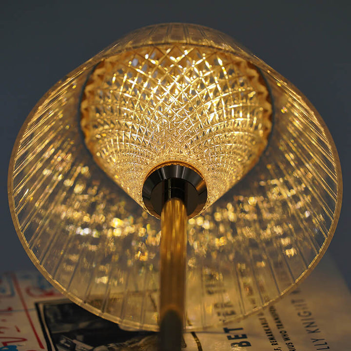 Bordlampe LED Trådløs Modern Krystall Lys Luvikno