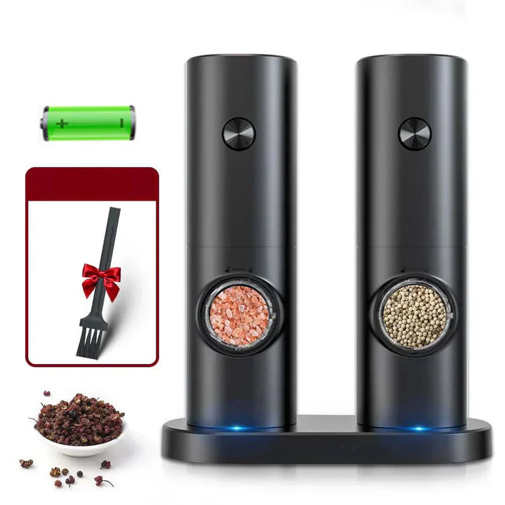 Luvikno | Elektrisk Pepper- og Saltkvernssett - SpiceLite