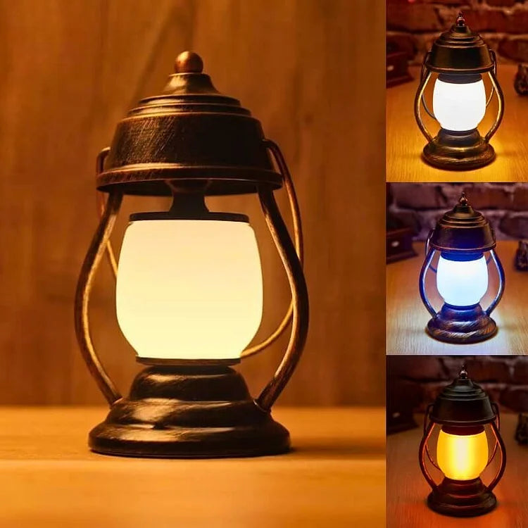 FlamaGlow - Oppladbar Camping LED Lanterne Luvikno