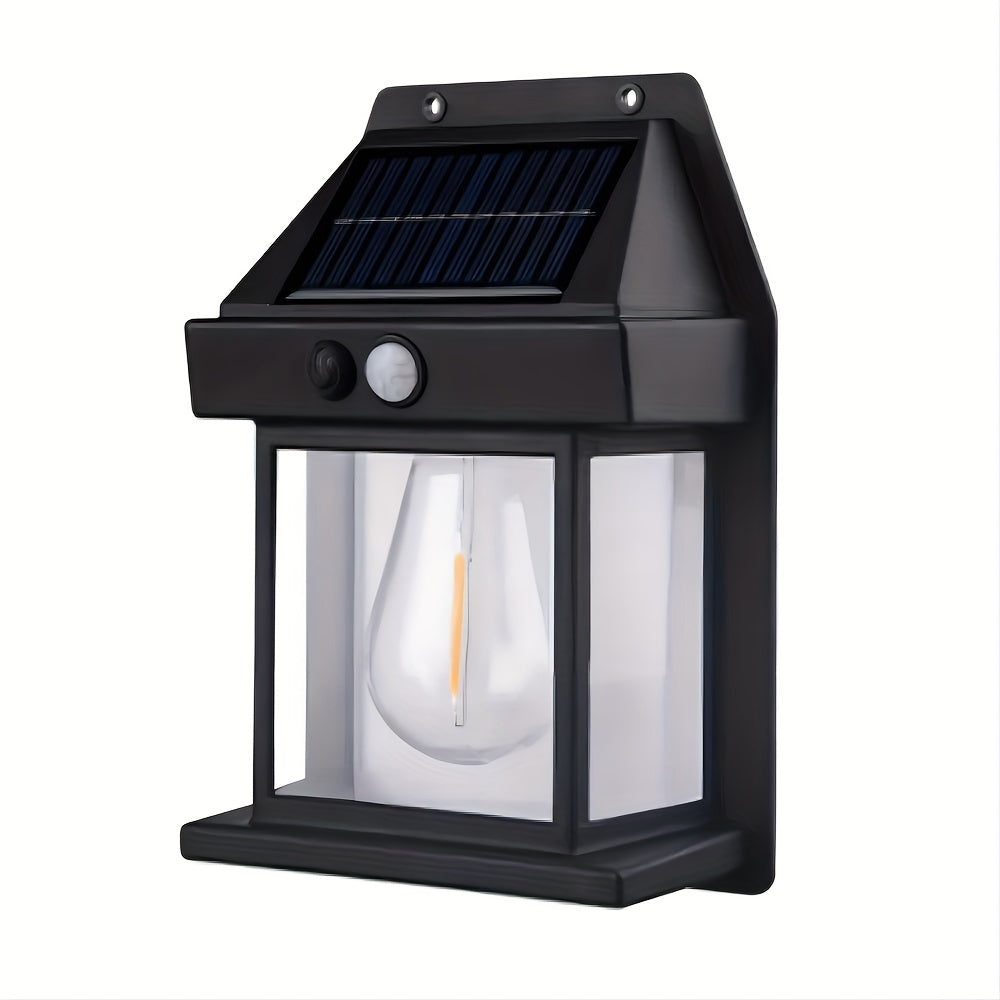 SolarGlow Vegglampe - Solenergi Bevegelsessensor LED | Luvikno