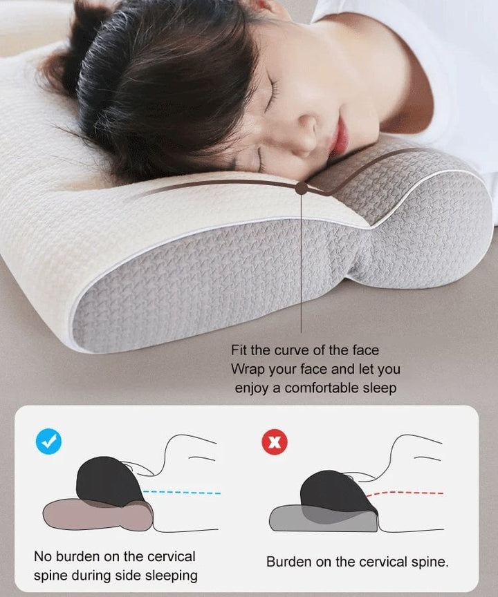 Luvikno | RelaxNest — Merkbar avslapning for nakken din, hver natt som skykomfort