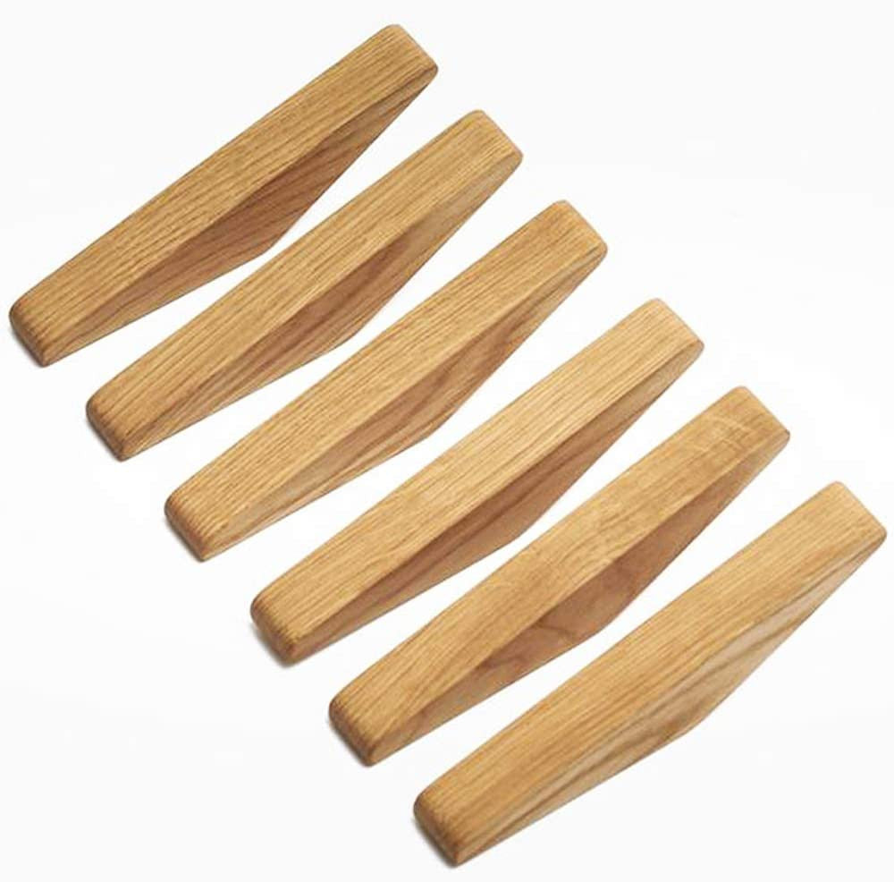 Luvikno | Scandi Set Aus 6 Holzkleiderhaken