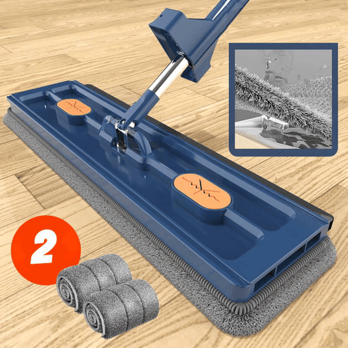 360° Spin Mop med Mikrofiberhode | Luvikno