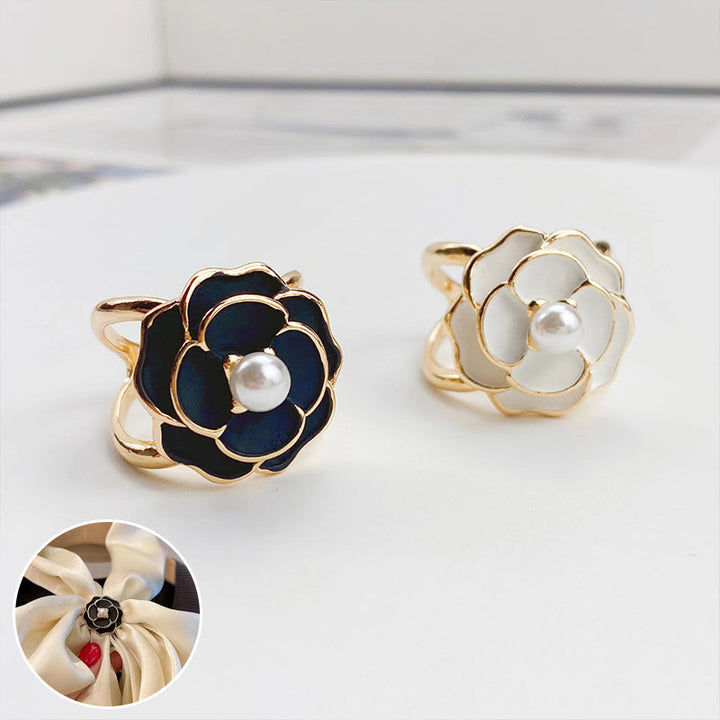 Camellia Skjerf Spenne Luvikno