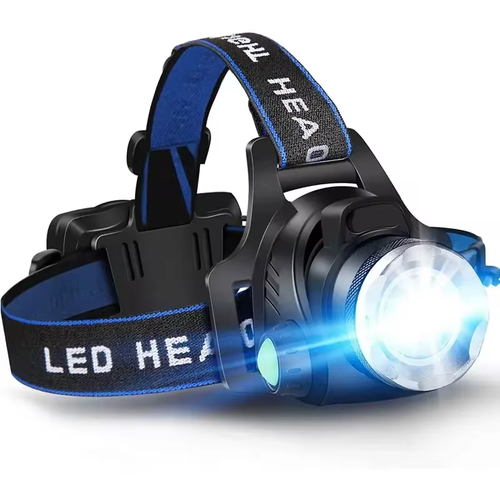 Oppladbar vanntett LED hodelykt Luvikno