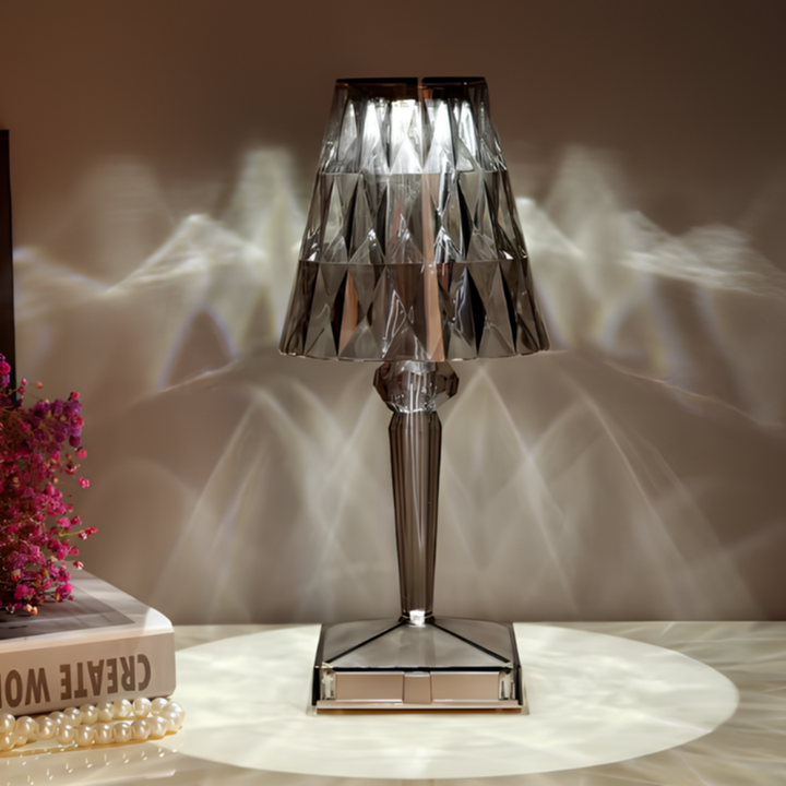 Krystall Effekt LED Bordlampe Luvikno