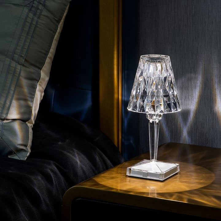 Krystall Effekt LED Bordlampe Luvikno