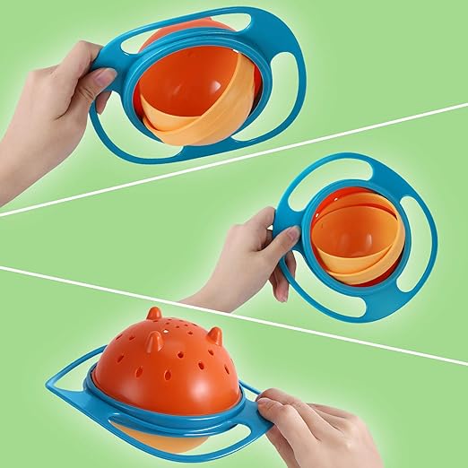 SpinMaster - Kippbare Lekfri Gyrokom for Snacks Luvikno