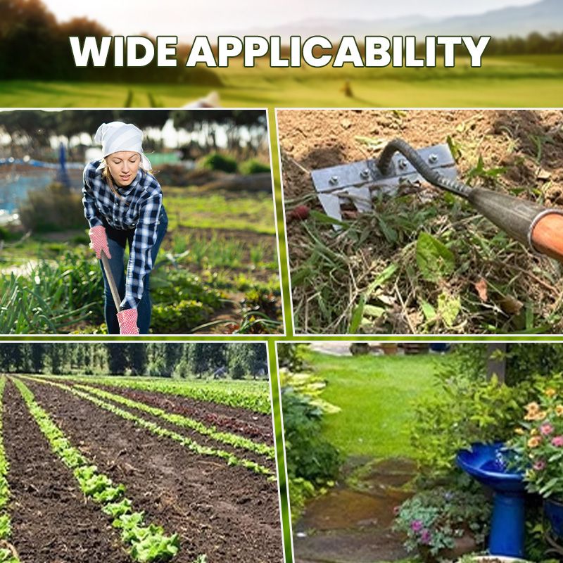 GardenTand Expert – Allsidig håndrake laget av karbonstål for presisjonsarbeid | Luvikno