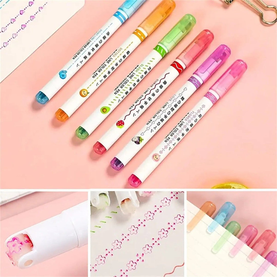 RollerPen️ | Kreativitet uten grenser (6 stykker) | Luvikno