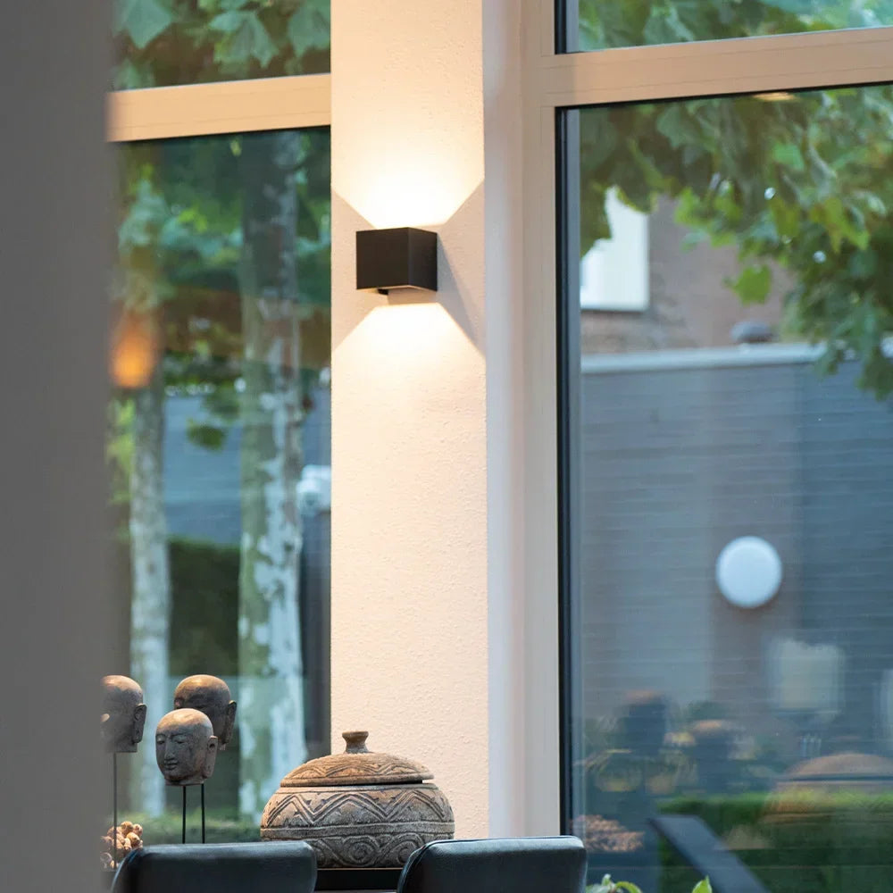 Stilig LED Cube Vegglampe - LumiCube | Luvikno