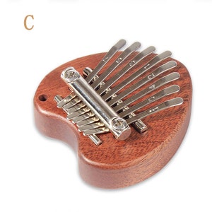 Mini 8-Tastatur Kalimba for Nybegynnere | Luvikno