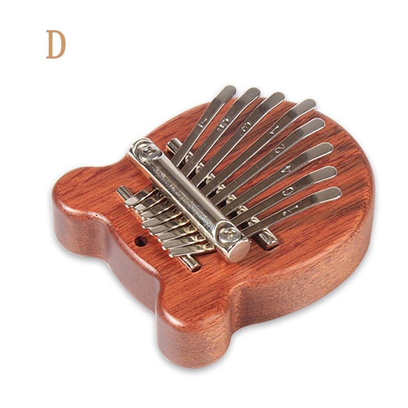 Mini 8-Tastatur Kalimba for Nybegynnere | Luvikno