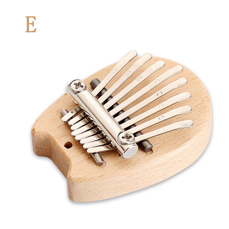 Mini 8-Tastatur Kalimba for Nybegynnere | Luvikno