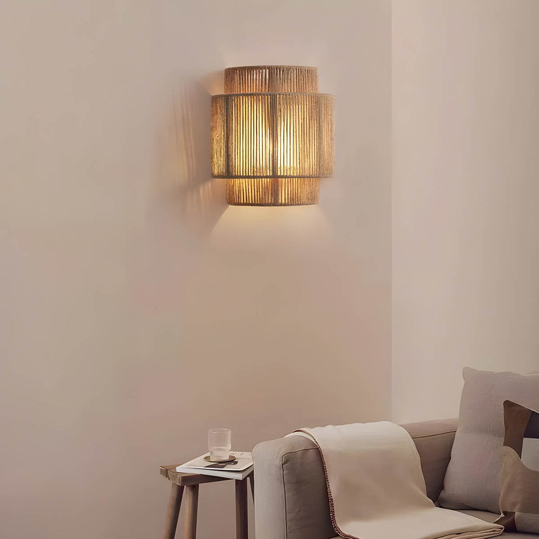Luvikno | LED Vegglampe - Moderne Design med Justerbar Lysstyrke - Ideell for Stue, Soverom & Gangbelysning