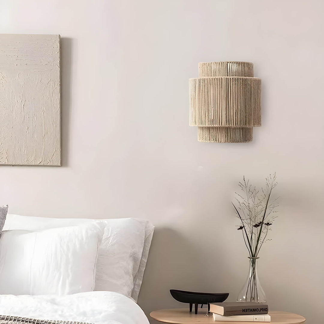 Luvikno | LED Vegglampe - Moderne Design med Justerbar Lysstyrke - Ideell for Stue, Soverom & Gangbelysning