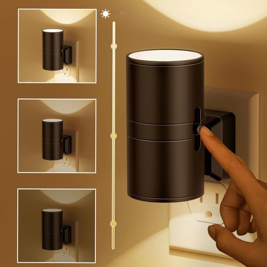 Vegglampe Moderne Plugg Inn Bevegelsessensor Lampe Luvikno