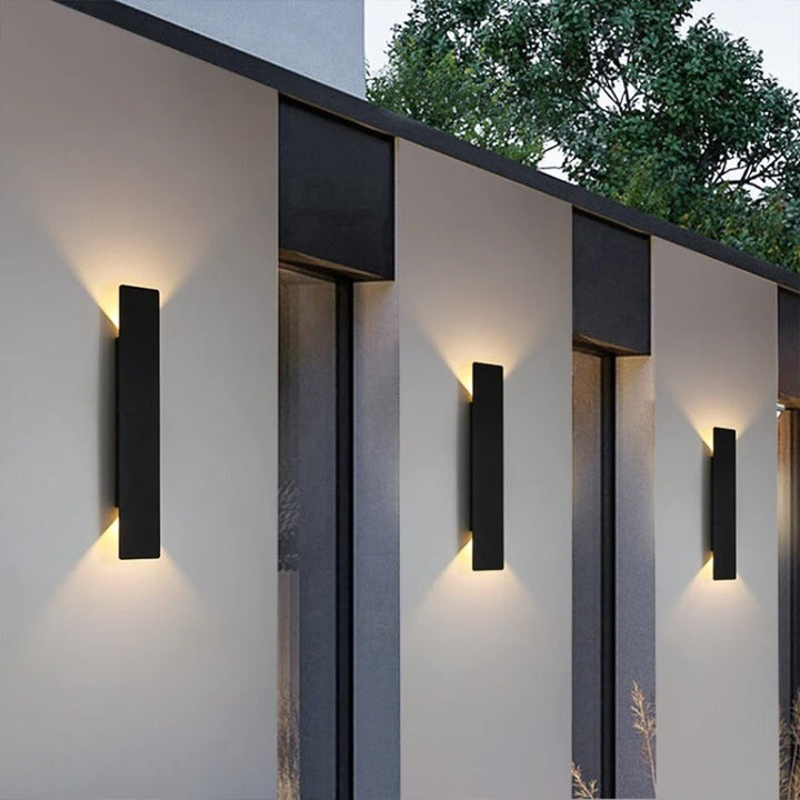 Vegglamper Moderne Aluminium Utendørs Design Luvikno