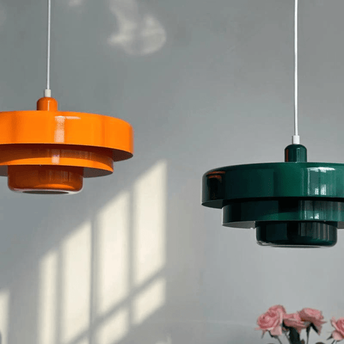 VintageGlow - Stilig LED Pendellampe for Stue Luvikno