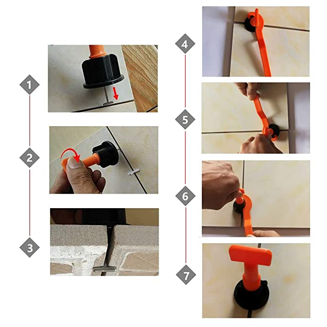 Reusable Tile Leveling System | Luvikno