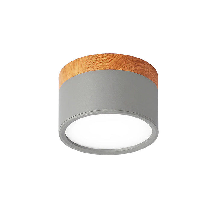 LED Taklampe Moderne Flush Mount Sylinder Luvikno
