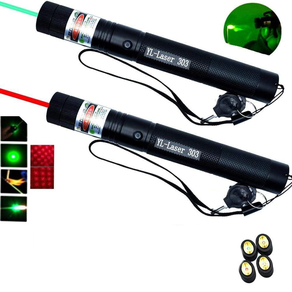 Høyytelses Laserpointer 303 | Kraftig Grønn Stråle for Langdistanse | Luvikno