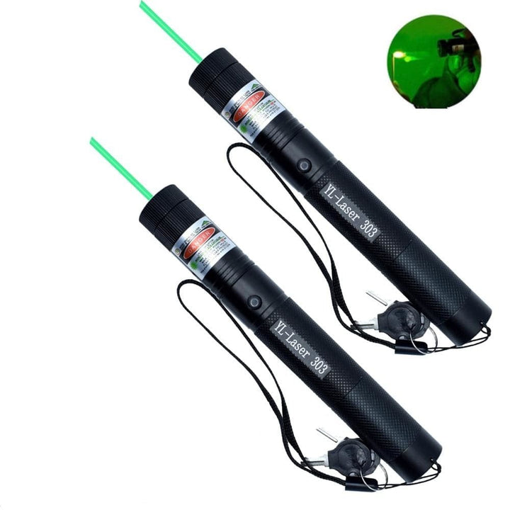 Høyytelses Laserpointer 303 | Kraftig Grønn Stråle for Langdistanse | Luvikno