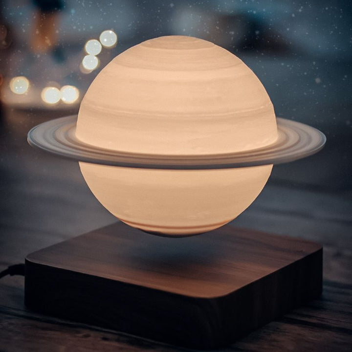 Leviterende Saturnuslampe Luvikno