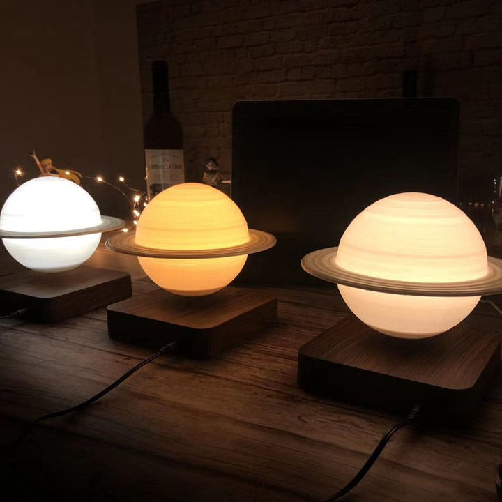 Leviterende Saturnuslampe Luvikno