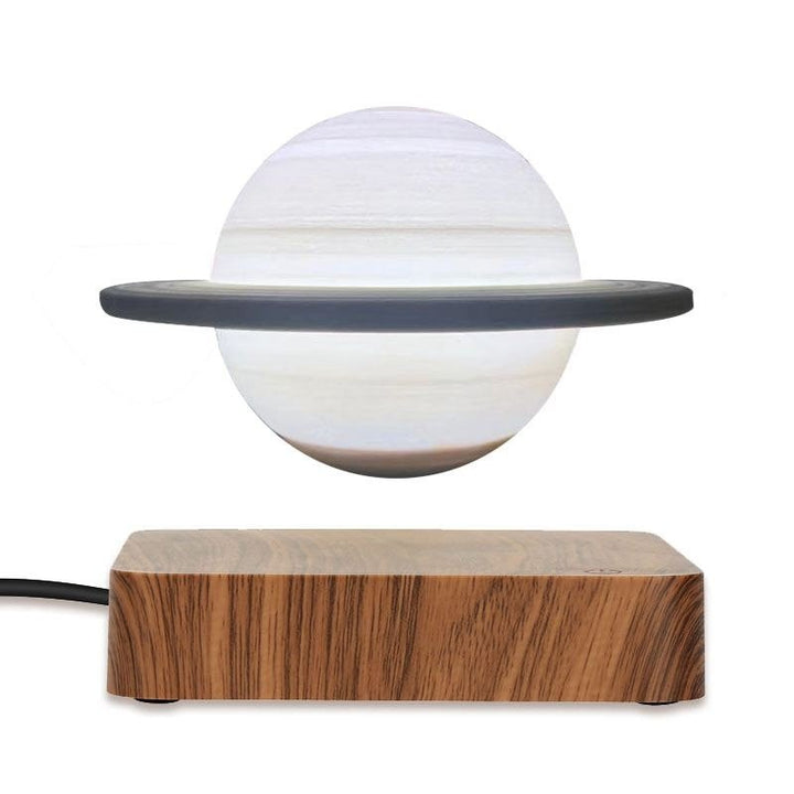 Luvikno | SaturnGlow – Flytende Designlampe med 3D Utskrift Teknologi
