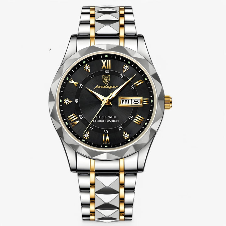 Herre Automatisk Klokke Klassisk Lærreim 40mm | Luvikno