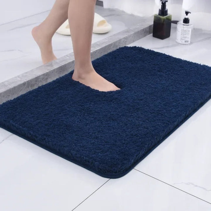 Plush Mikrofiber Badmatte Antiskli Luvikno