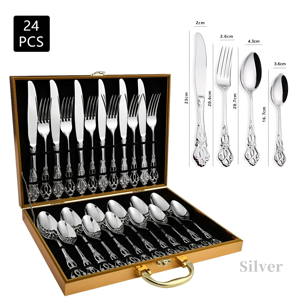 Luvikno | Luksus 24-dels bestikksett - RoyalCutlery