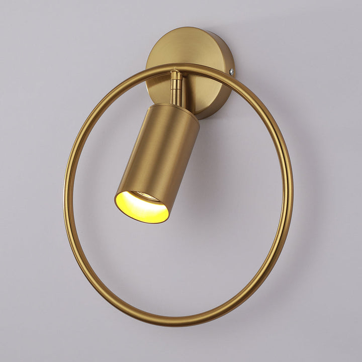 Luvikno | OpulentGlow Vegglampe - Gylden Eleganse for Ditt Interiør