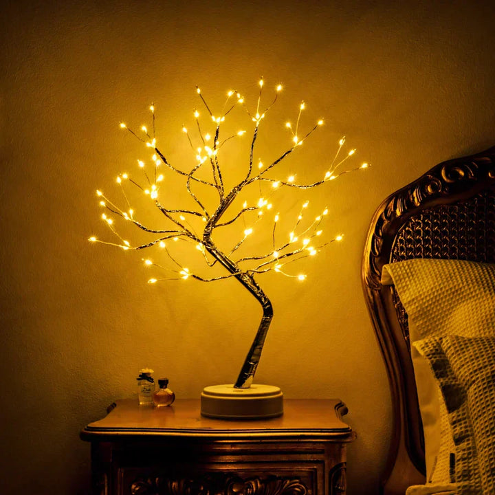 LED Trelampe med Justerbare Lysgrener Luvikno