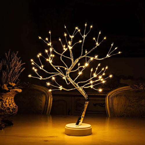 LED Trelampe med Justerbare Lysgrener Luvikno