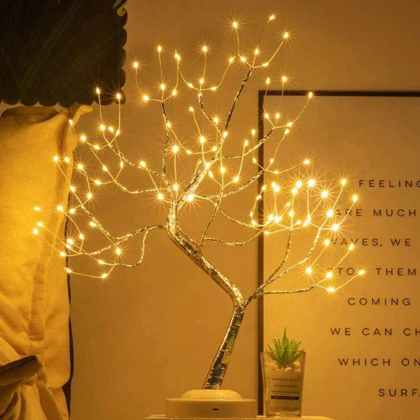 LED Trelampe med Justerbare Lysgrener Luvikno