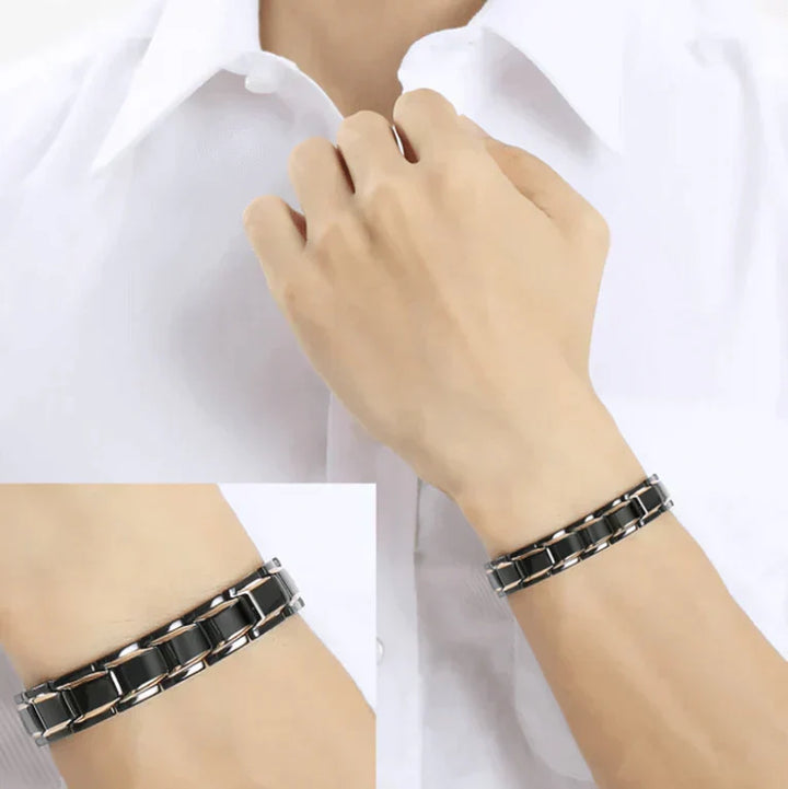 Magnetisk armbånd for damer og herrer – Justerbart, stilige og komfortabelt | Luvikno