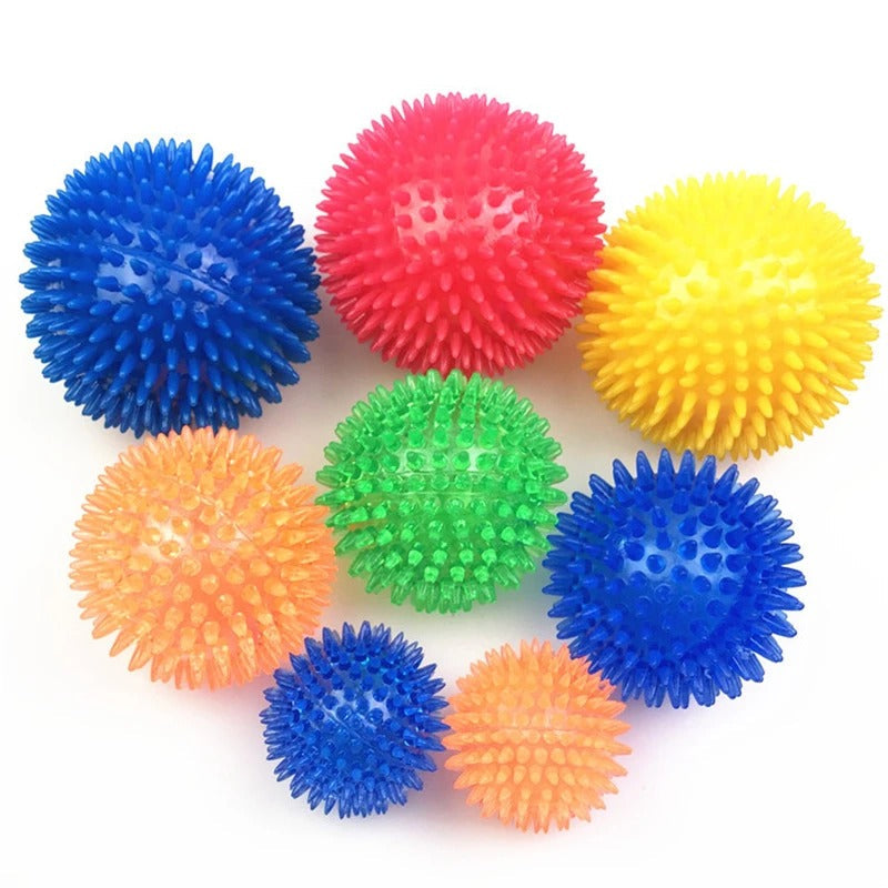 Tyggeleketøy Spike Balls Tilbehør Luvikno