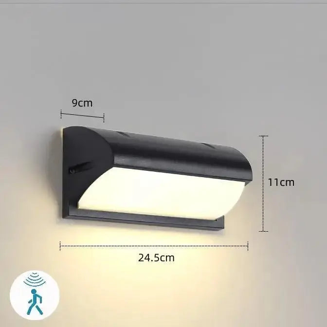 Værbestandig LED utendørsbelysning – Smart bevegelsessensor | Luvikno