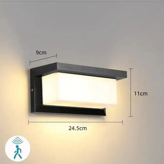 Luvikno | Linea Utebelysning - Vanntett LED-belysning inkludert bevegelsessensor