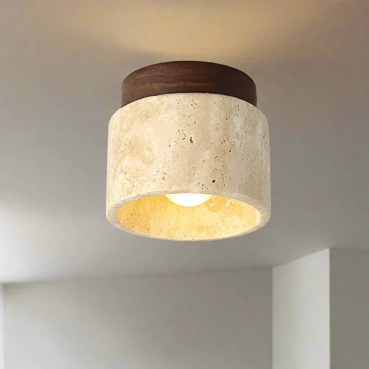 Taklampe Marmor Tre Moderne Minimalistisk Lampe Luvikno