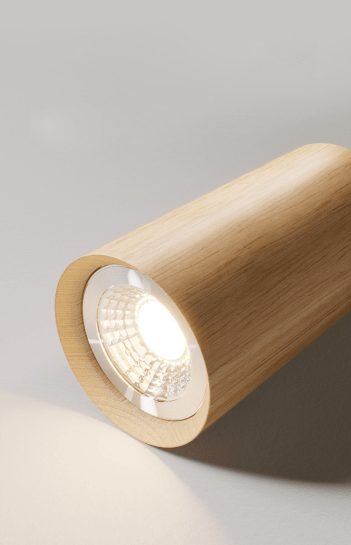 Luvikno | Justerbar Tre Taklampe Minimalistisk Massivt Tre
