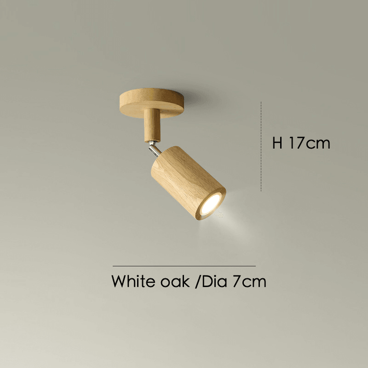 Luvikno | Justerbar Tre Taklampe Minimalistisk Massivt Tre
