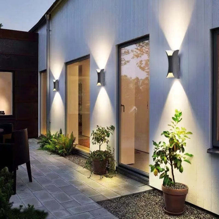 Luvikno | Moderne LED Utendørs Vegglampe - LumiEdge
