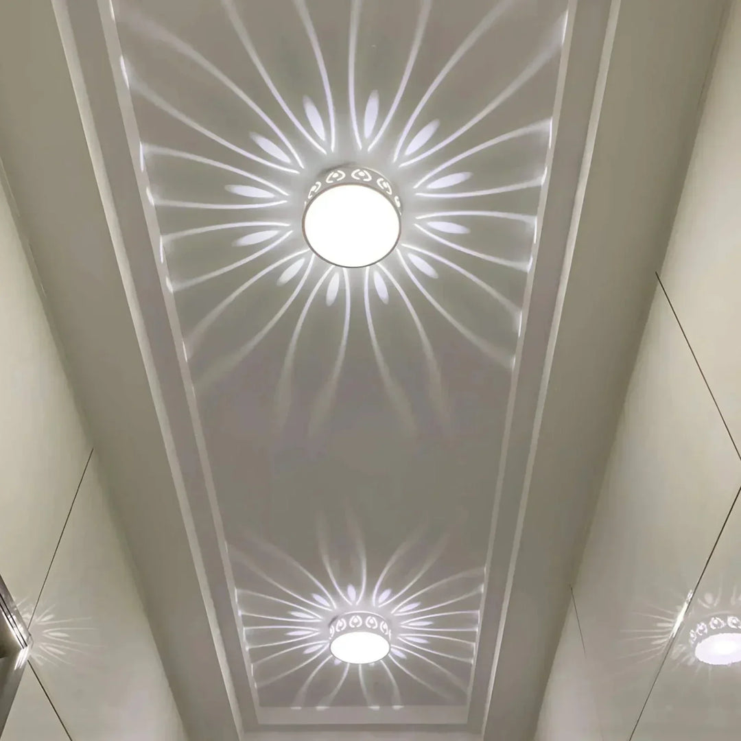 Elegant Gang Taklampe – Varm eller Kald Hvit | Luvikno