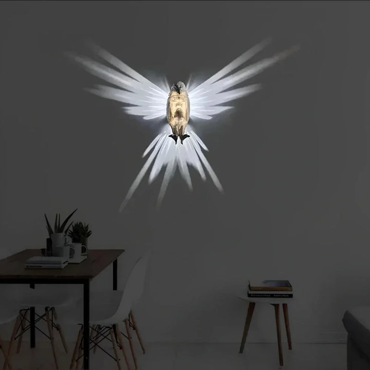 LED Dyreprojeksjonsvegglampe Luvikno
