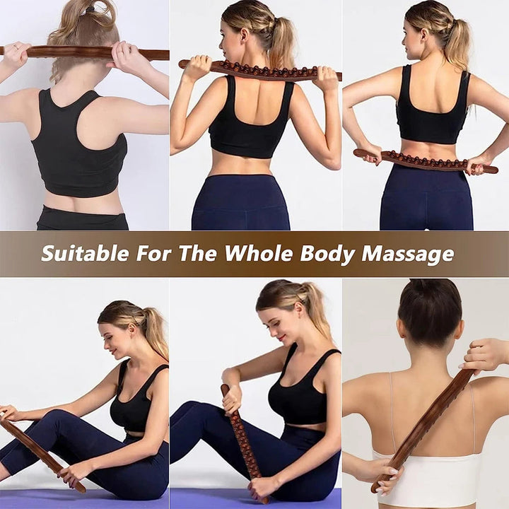 TheraWood - Luxe Gua Sha Massasjestav Luvikno