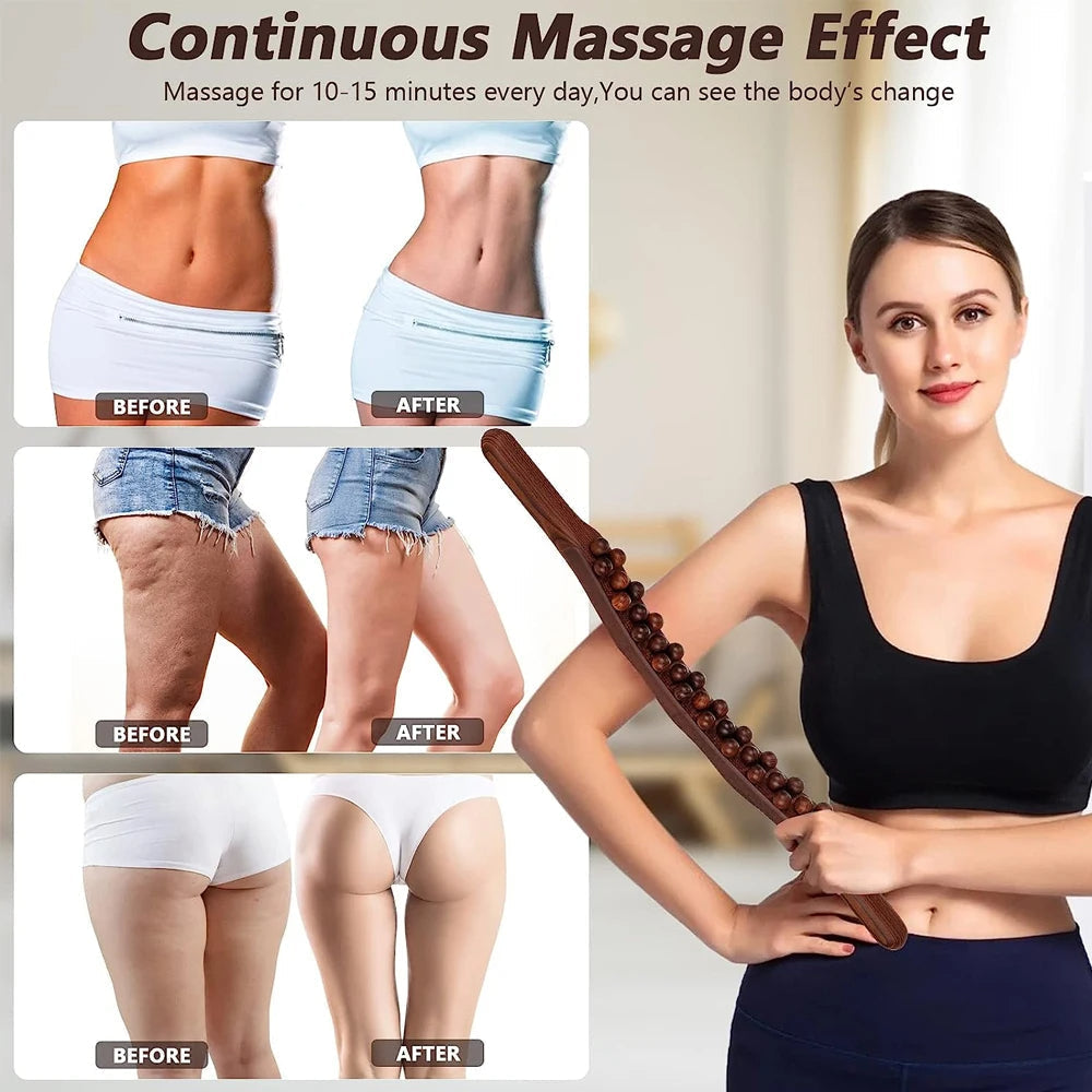 TheraWood - Luxe Gua Sha Massasjestav Luvikno